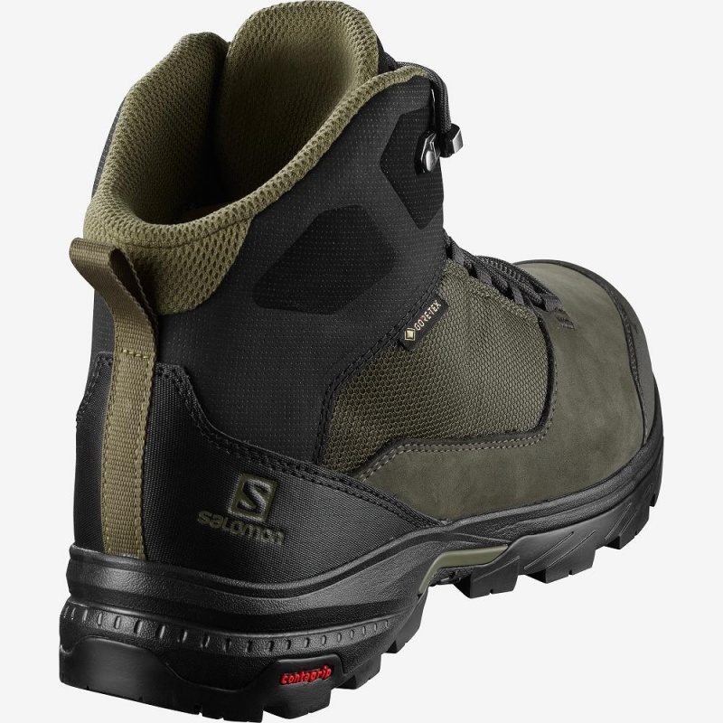 Salomon Outward Gore-Tex Wanderstiefel Herren Gray | 05638-QNPB