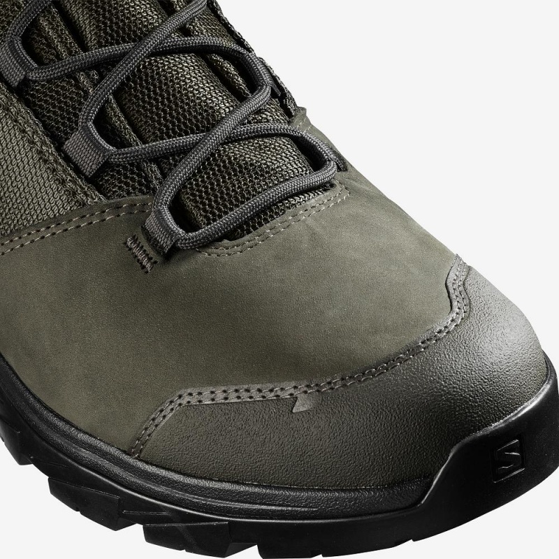 Salomon Outward Gore-Tex Wanderstiefel Herren Gray | 05638-QNPB