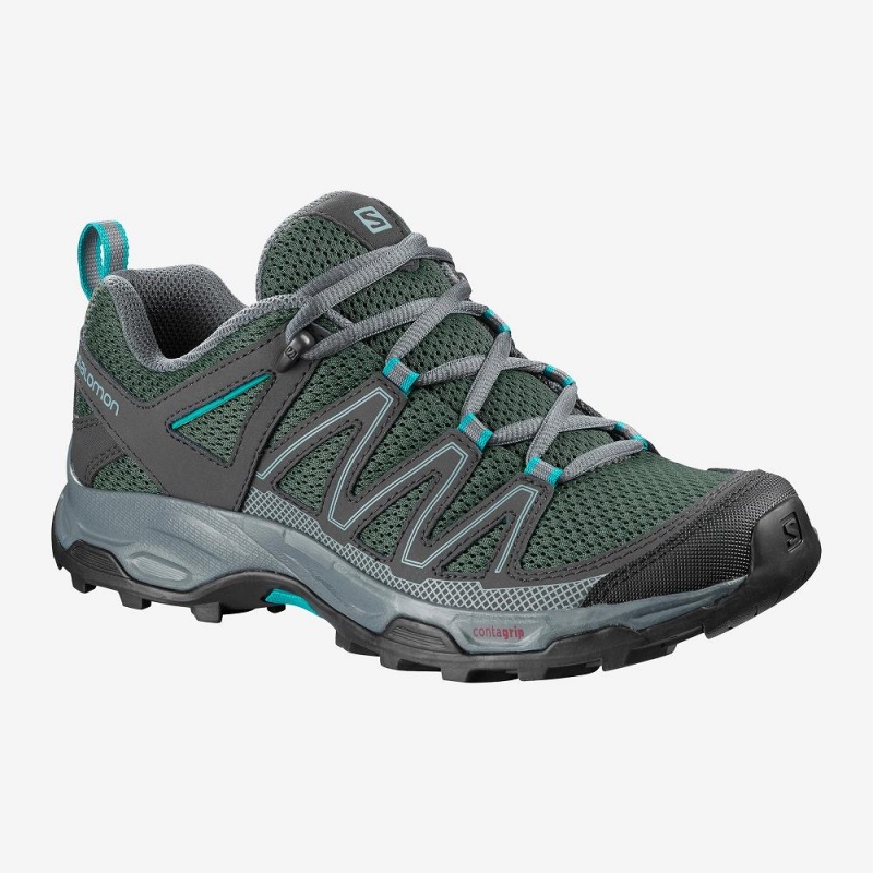 Salomon Pathfinder Trekking Damen Grün | 31024-YIUX