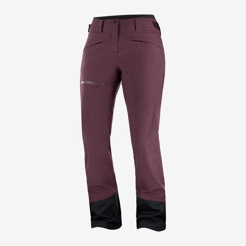 Salomon Proof Light Hose Damen Lila | 64089-UDXT