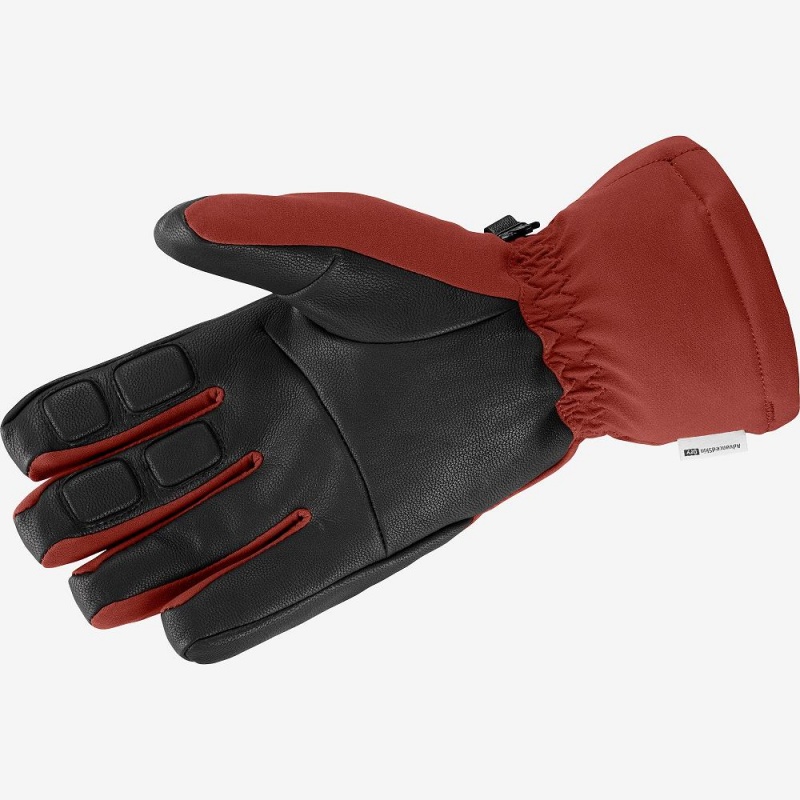 Salomon Propeller Dry M Handschuhe Herren Rot | 46351-FBDR