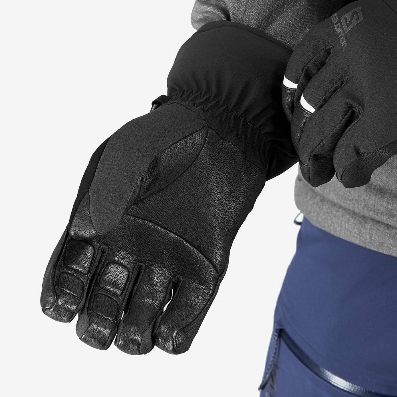 Salomon Propeller Long M Handschuhe Herren Schwarz | 41569-ODWX