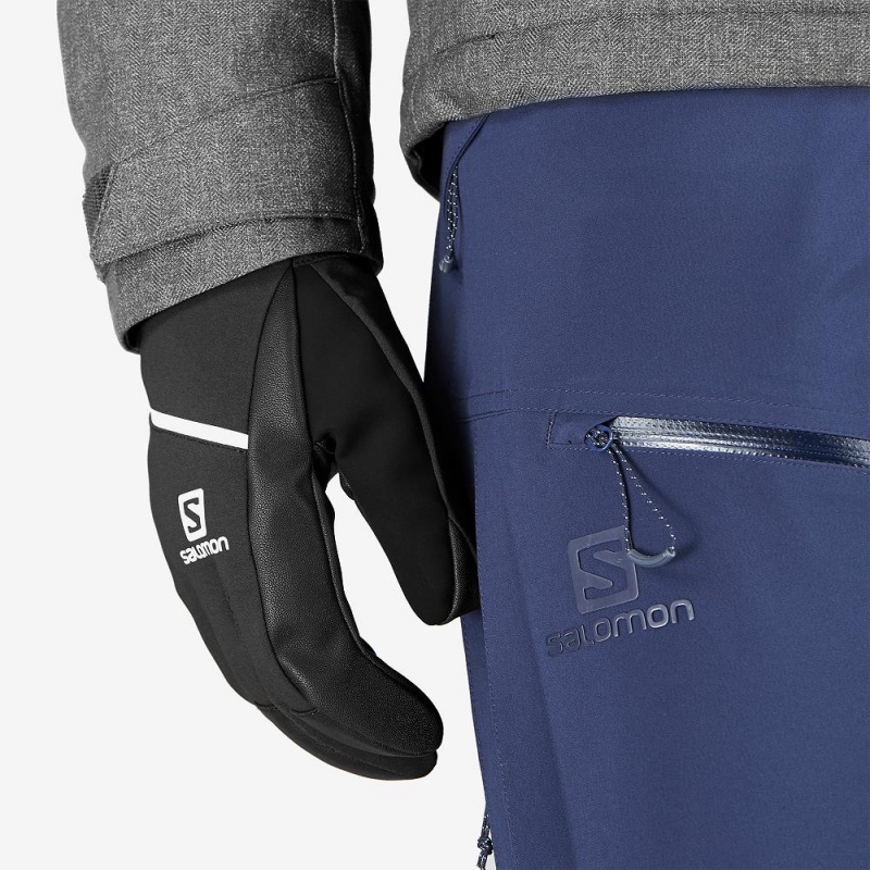 Salomon Propeller One M Handschuhe Herren Schwarz | 08593-NGUY