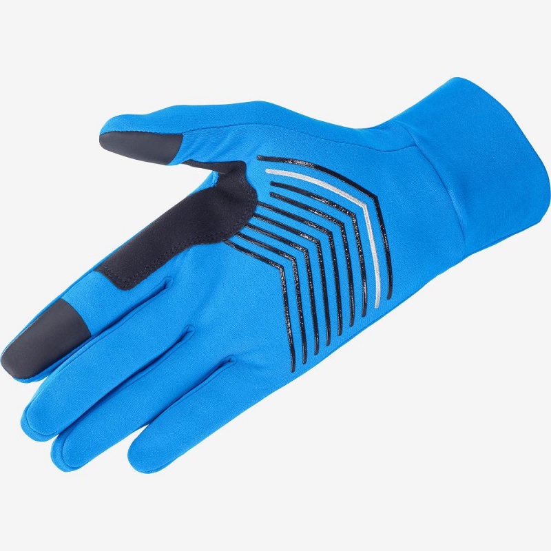 Salomon Pulse Glove U Handschuhe Herren Blau | 98576-WAOQ