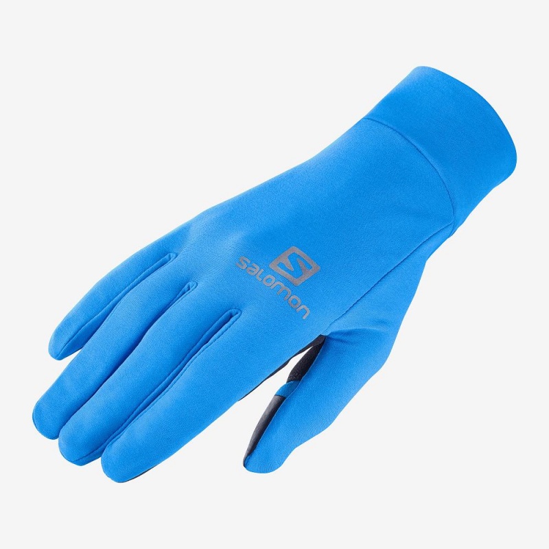 Salomon Pulse Glove U Handschuhe Herren Blau | 98576-WAOQ