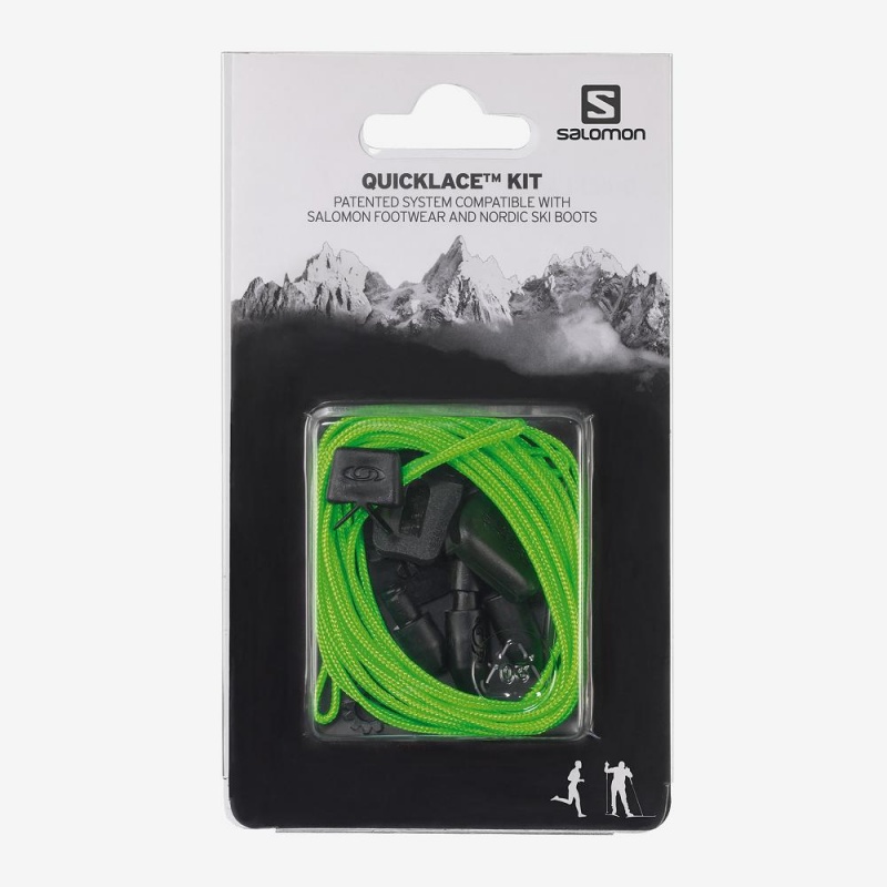 Salomon Quicklace Kit Quicklace Herren Grün | 79135-ZSOF