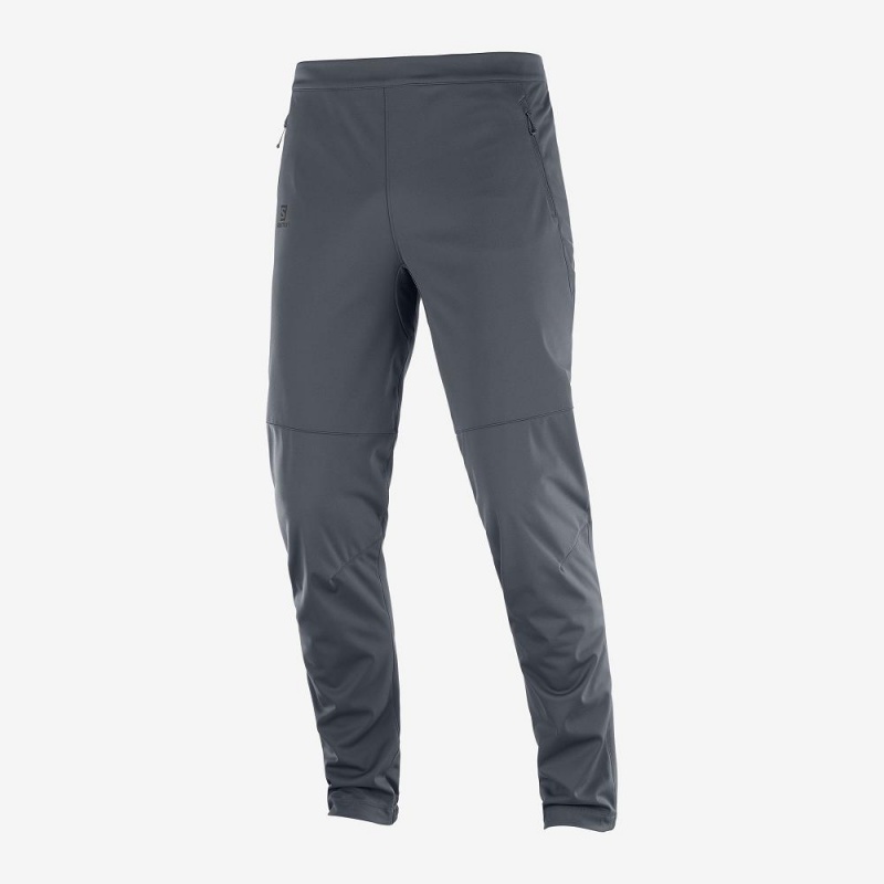 Salomon Rs Softshell M Hose Herren Gray | 14950-FIQA