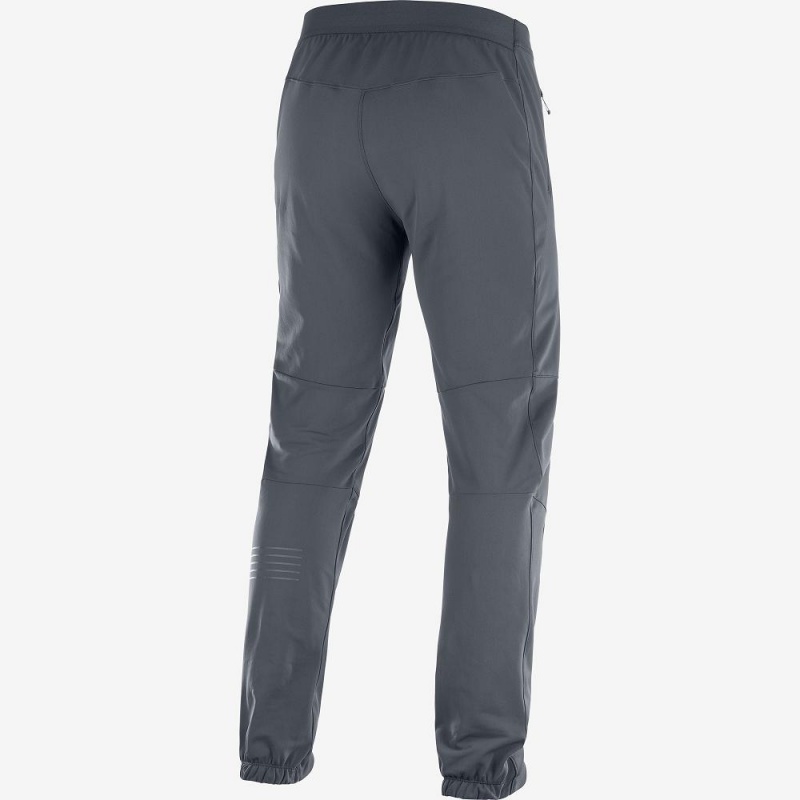 Salomon Rs Softshell M Hose Herren Gray | 14950-FIQA