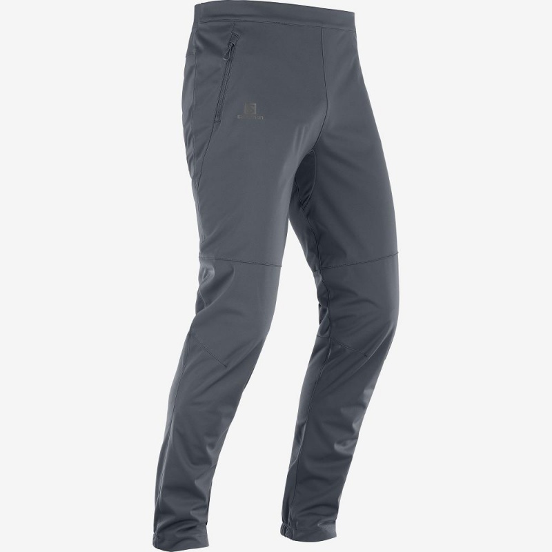 Salomon Rs Softshell M Hose Herren Gray | 14950-FIQA