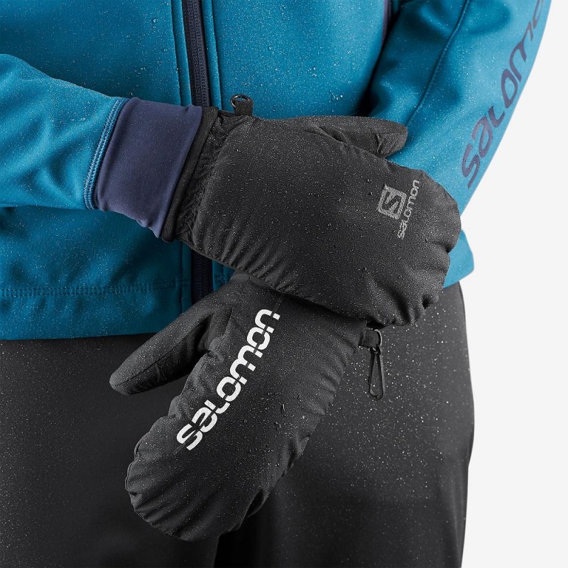 Salomon Rs Warm Mitten U Handschuhe Herren Schwarz | 35608-JNZC