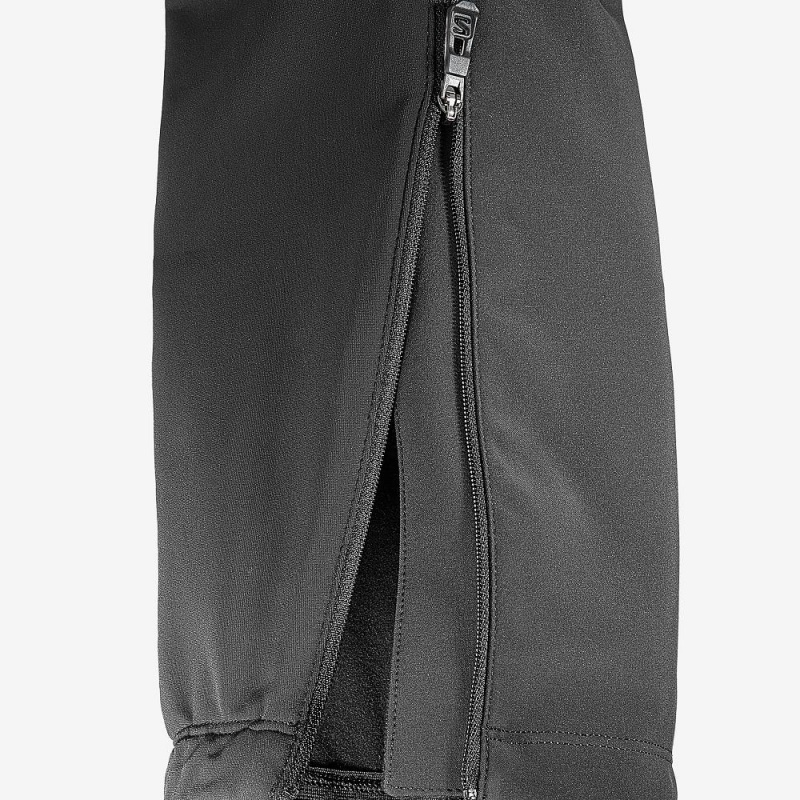 Salomon Rs Warm Softshell M Hose Herren Schwarz | 57183-JSFH