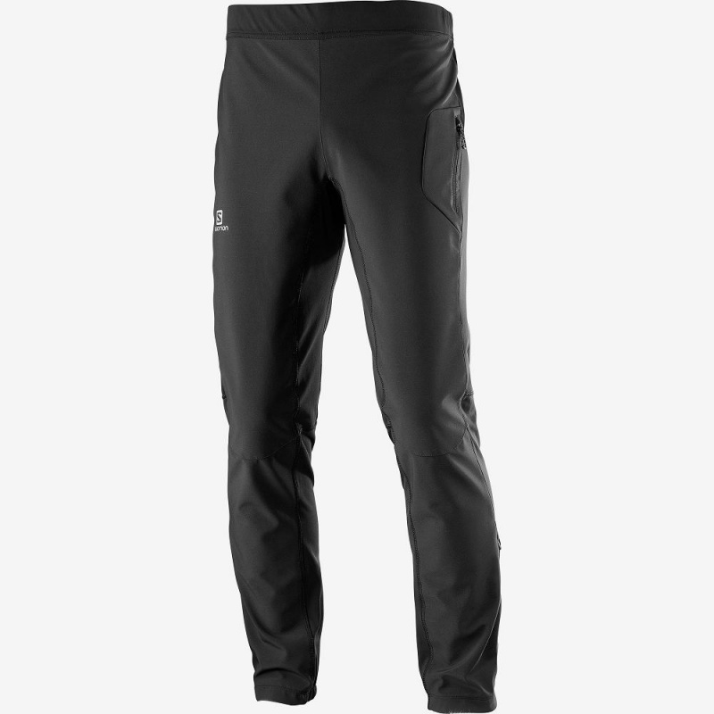 Salomon Rs Warm Softshell M Hose Herren Schwarz | 57183-JSFH