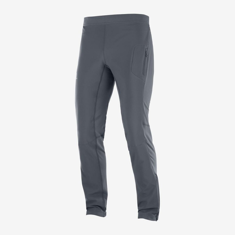 Salomon Rs Warm Softshell M Hose Herren Gray | 08279-QPVN