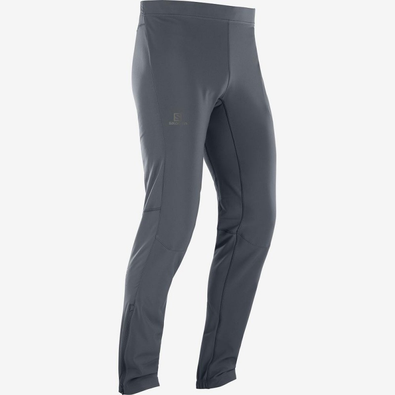 Salomon Rs Warm Softshell M Hose Herren Gray | 08279-QPVN