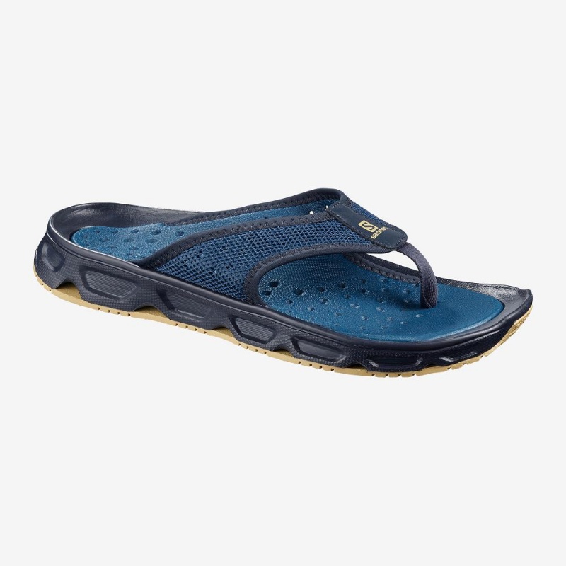 Salomon Rx Break 4.0 Pantoletten Herren Blau | 90423-WYZJ