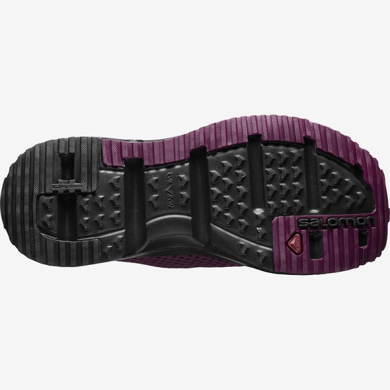 Salomon Rx Moc 4.0 W Pantoletten Damen Schwarz | 04638-HFRD