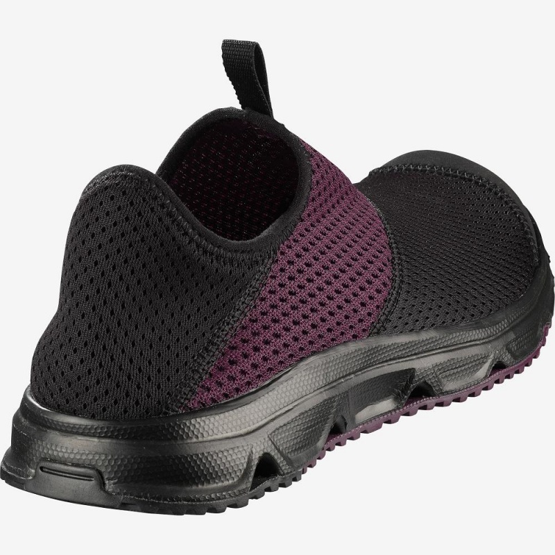 Salomon Rx Moc 4.0 W Pantoletten Damen Schwarz | 04638-HFRD