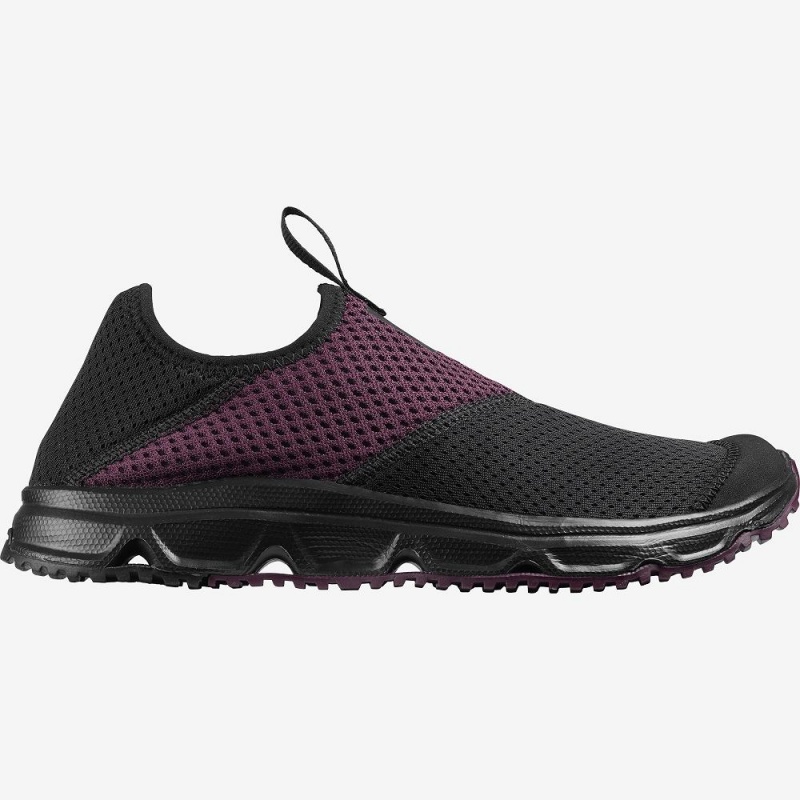 Salomon Rx Moc 4.0 W Pantoletten Damen Schwarz | 04638-HFRD