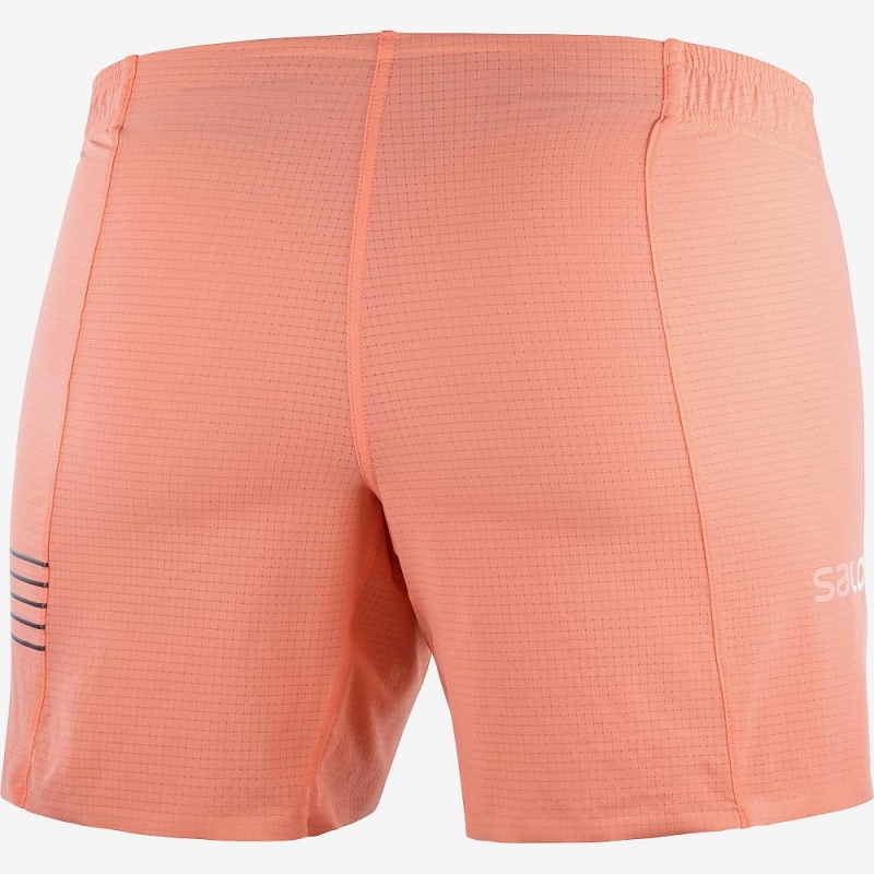 Salomon S Lab Kurzes W Kurze Hose Damen Orange | 58109-CPZO