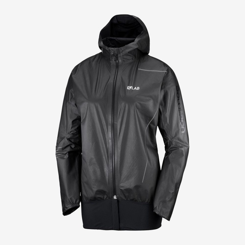 Salomon S Lab Motionfit 360 Jkt W Jacke Damen Schwarz | 23154-CJRF