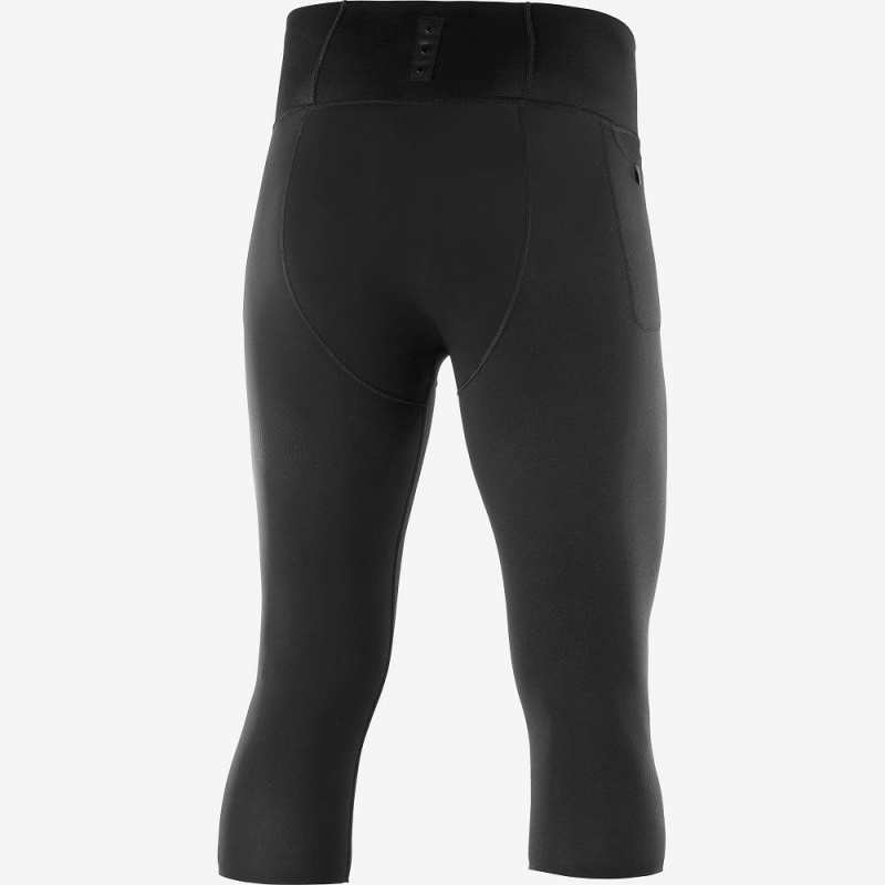 Salomon S Lab Nso Mid Tight M Strumpfhose Herren Schwarz | 16347-ZUAQ