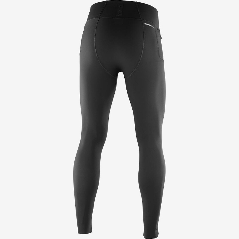 Salomon S Lab Sense Strumpfhose Herren Schwarz | 61927-VMXL