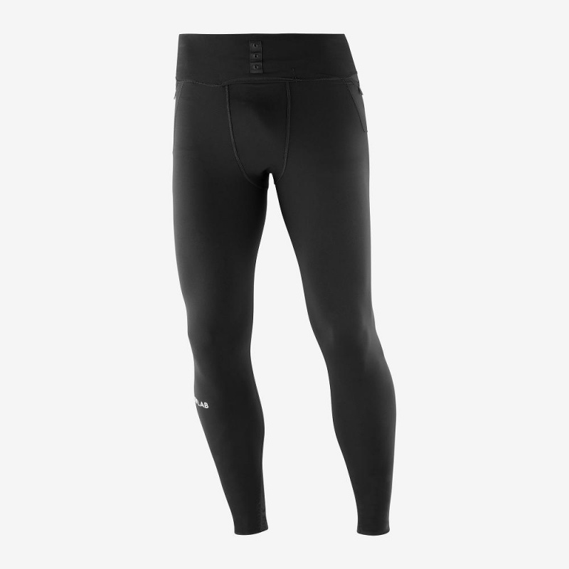 Salomon S Lab Sense Strumpfhose Herren Schwarz | 61927-VMXL