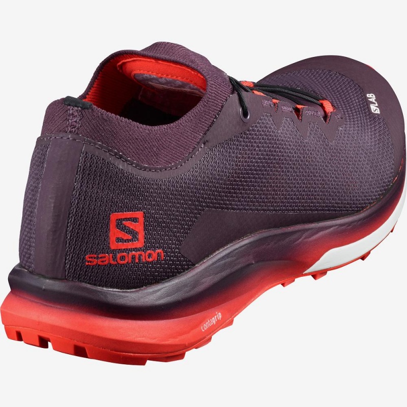 Salomon S Lab Ultra 3 Trailrunning Schuhe Herren Rot | 72456-WTCA