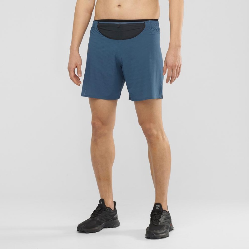 Salomon Sense Kurzes M Kurze Hose Herren Navy | 38702-MHFX