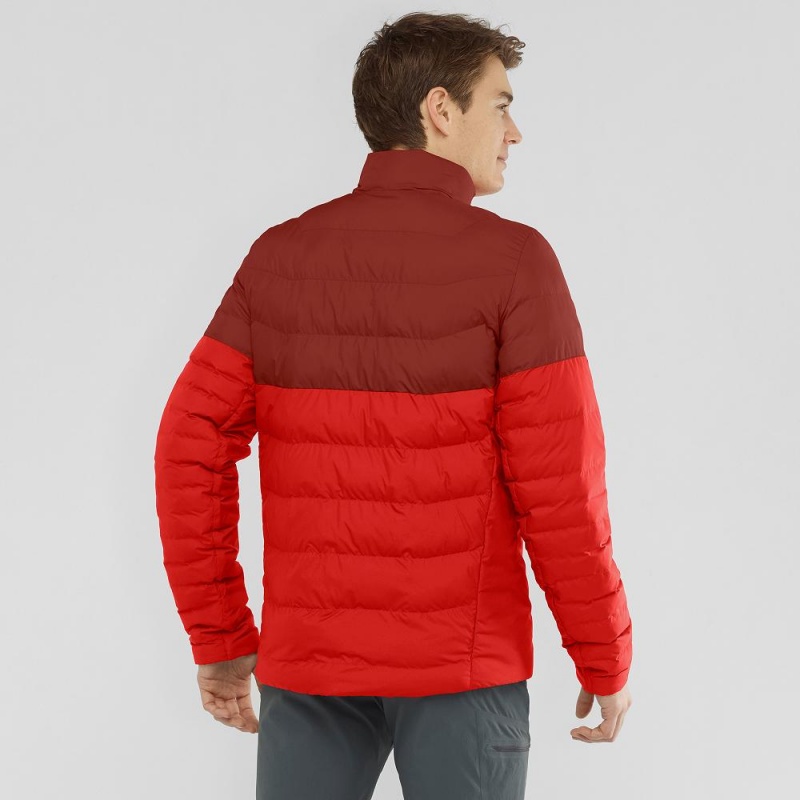 Salomon Sight Storm Jacket M Jacke Herren Rot | 86710-MCDJ