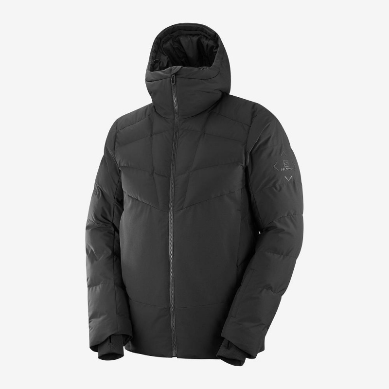 Salomon Snowshelter Jacket M Skijacken Herren Schwarz | 85063-DYET