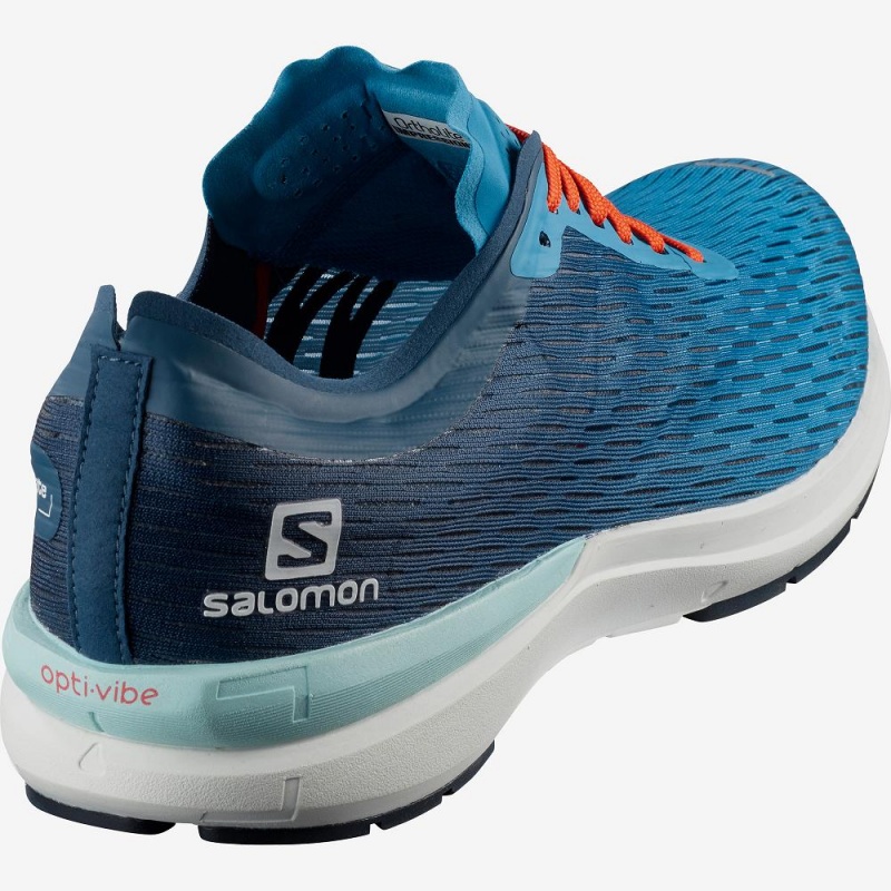 Salomon Sonic 3 Accelerate Laufschuhe Herren Blau | 29675-LWHM