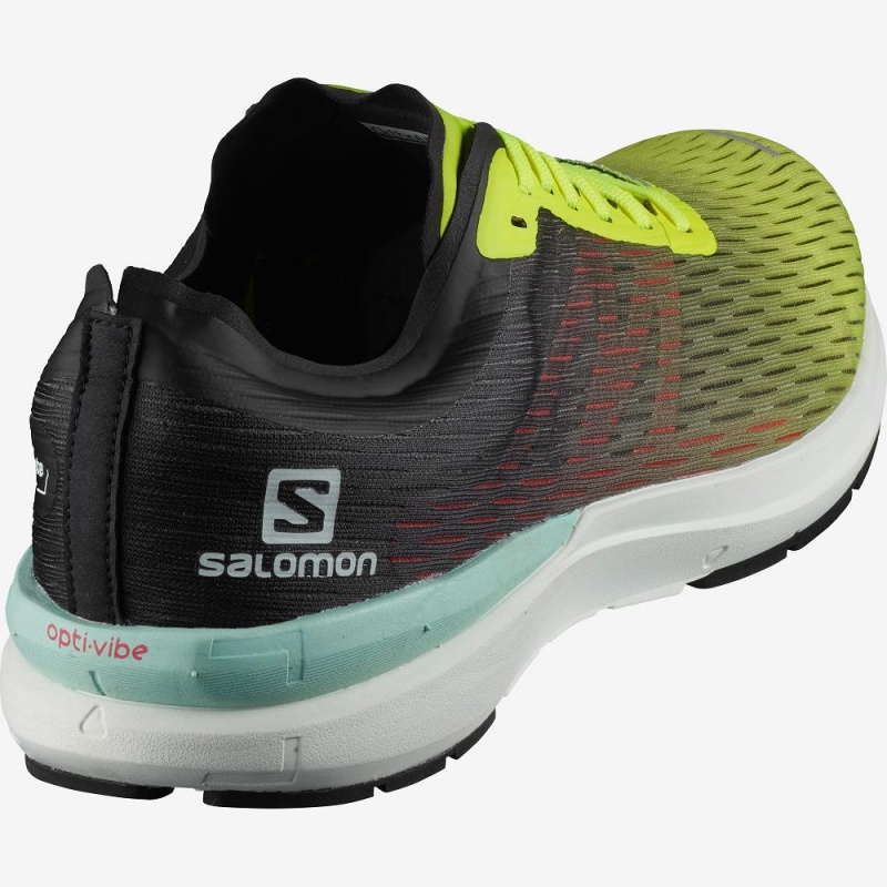 Salomon Sonic 3 Accelerate Laufschuhe Herren Gelb | 28496-IRNP