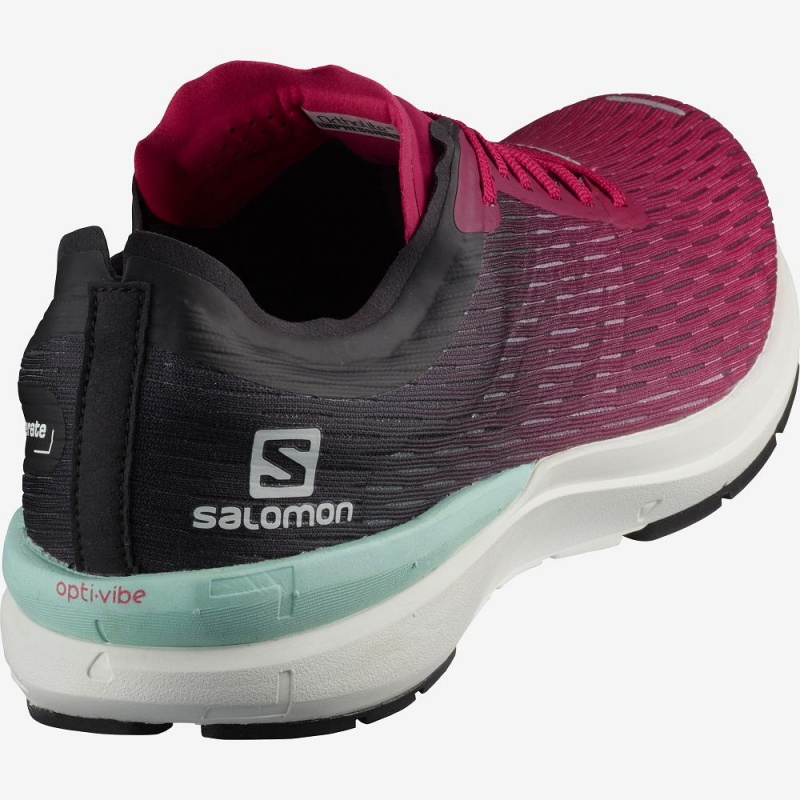 Salomon Sonic 3 Accelerate W Trailrunning Schuhe Damen Rosa | 89457-DLQO