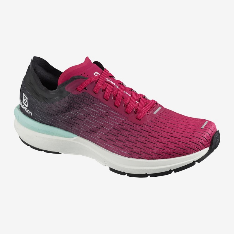 Salomon Sonic 3 Accelerate W Trailrunning Schuhe Damen Rosa | 89457-DLQO