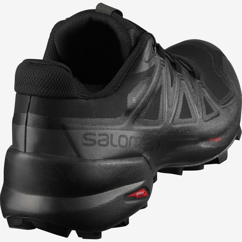 Salomon Speedcross 5 Gore-Tex Trailrunning Schuhe Herren Schwarz | 74910-BQKR