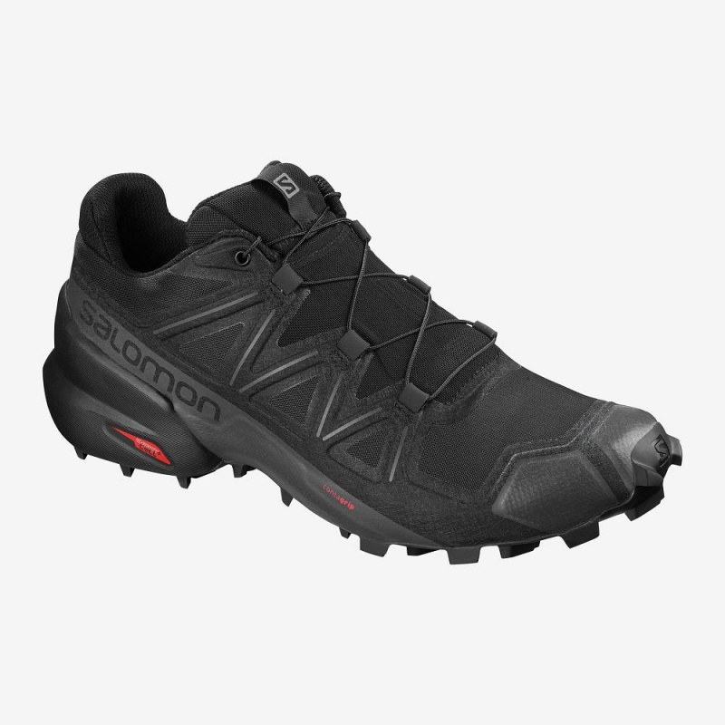 Salomon Speedcross 5 Trailrunning Schuhe Herren Schwarz | 87594-KFRP