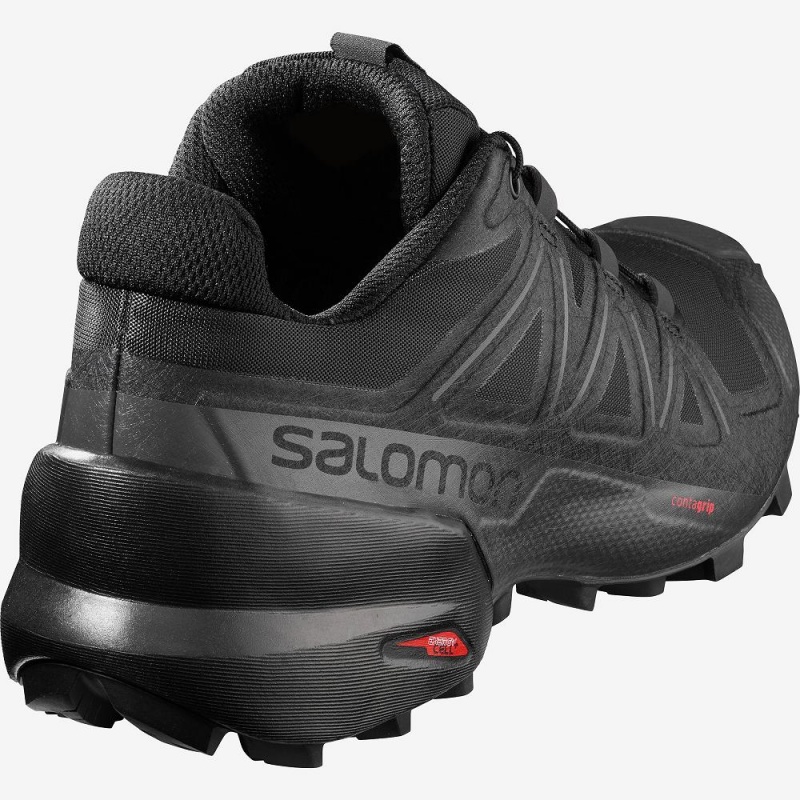 Salomon Speedcross 5 Trailrunning Schuhe Damen Schwarz | 75321-EWLZ