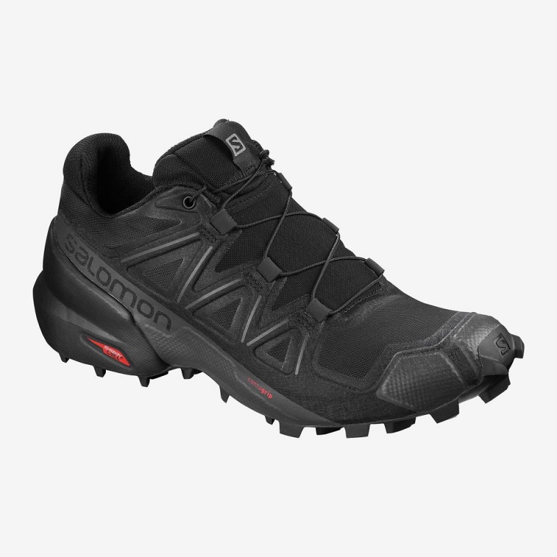 Salomon Speedcross 5 Trailrunning Schuhe Damen Schwarz | 75321-EWLZ