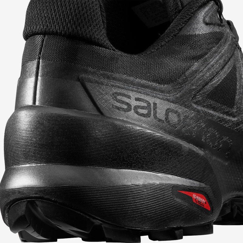 Salomon Speedcross 5 Weite Trailrunning Schuhe Herren Schwarz | 54803-PATM