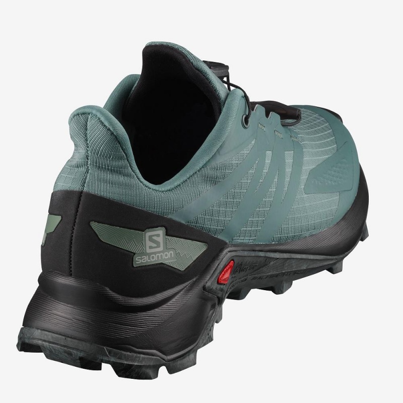 Salomon Supercross Blast W Trailrunning Schuhe Damen Grün | 60572-RGOE