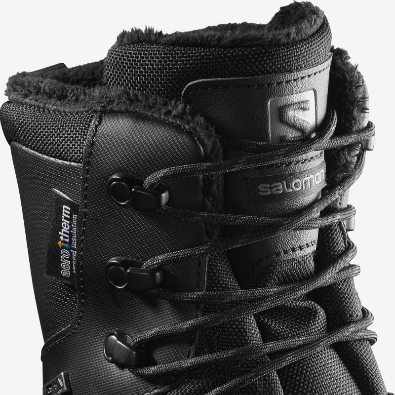 Salomon Toundra Pro Climasalomon Wasserdichte Winterstiefel Herren Schwarz | 84260-LJMV