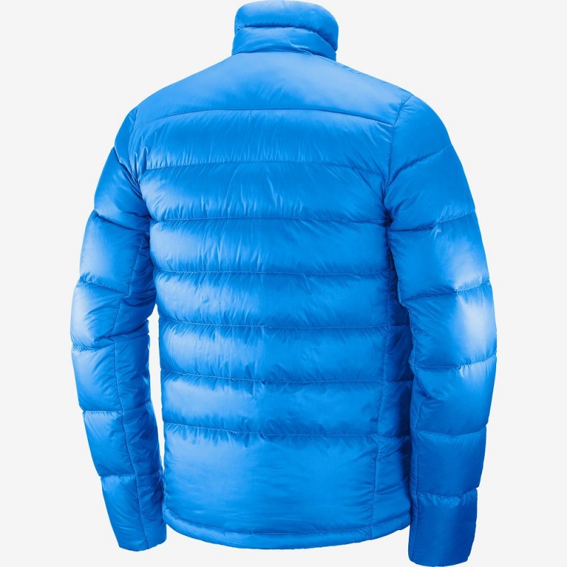 Salomon Transition Down Jacket M Jacke Herren Blau | 34175-KIZO