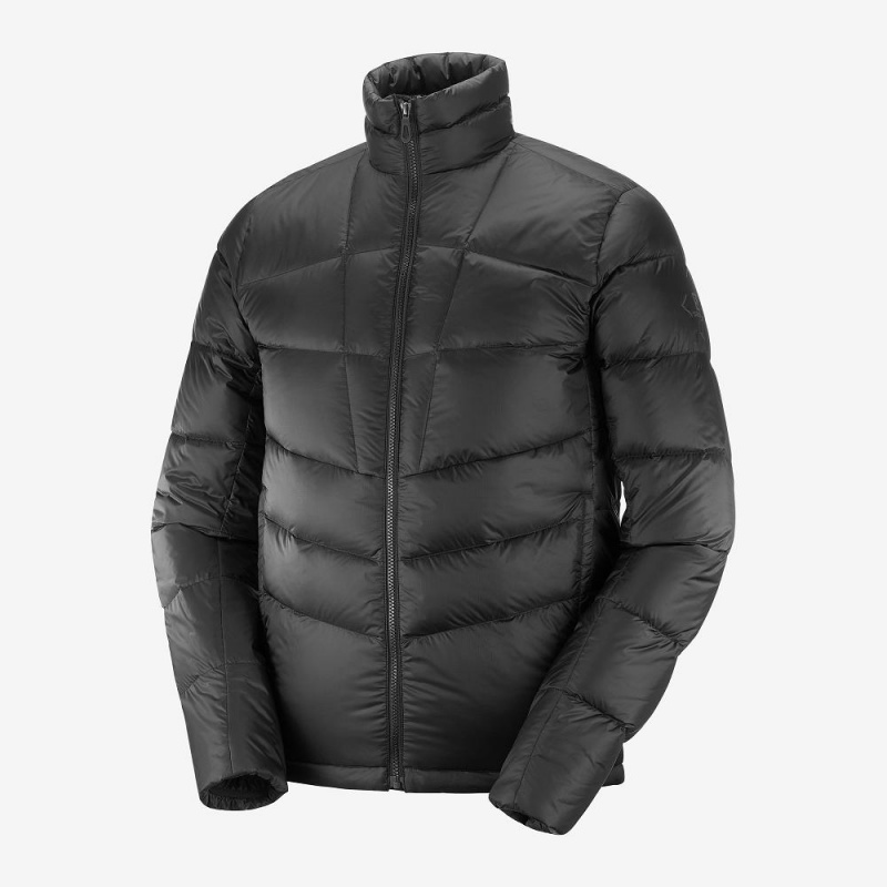 Salomon Transition Down Jacket M Jacke Herren Schwarz | 70145-NMUO