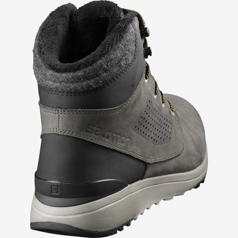 Salomon Utility Winter Climasalomon Wasserdichte Winterstiefel Herren Gray | 59384-ZDOQ