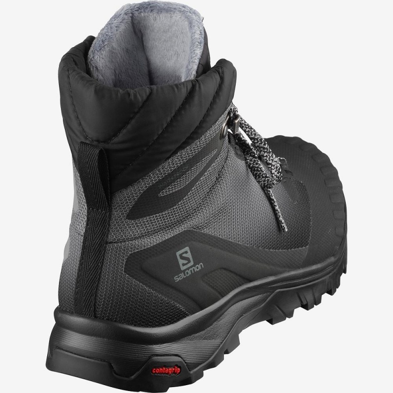 Salomon Vaya Blaze Thinsulate Climasalomon Wasserdichte Winterstiefel Damen Schwarz | 15408-UYXH