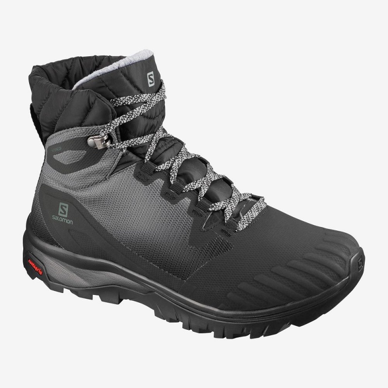 Salomon Vaya Blaze Thinsulate Climasalomon Wasserdichte Winterstiefel Damen Schwarz | 15408-UYXH