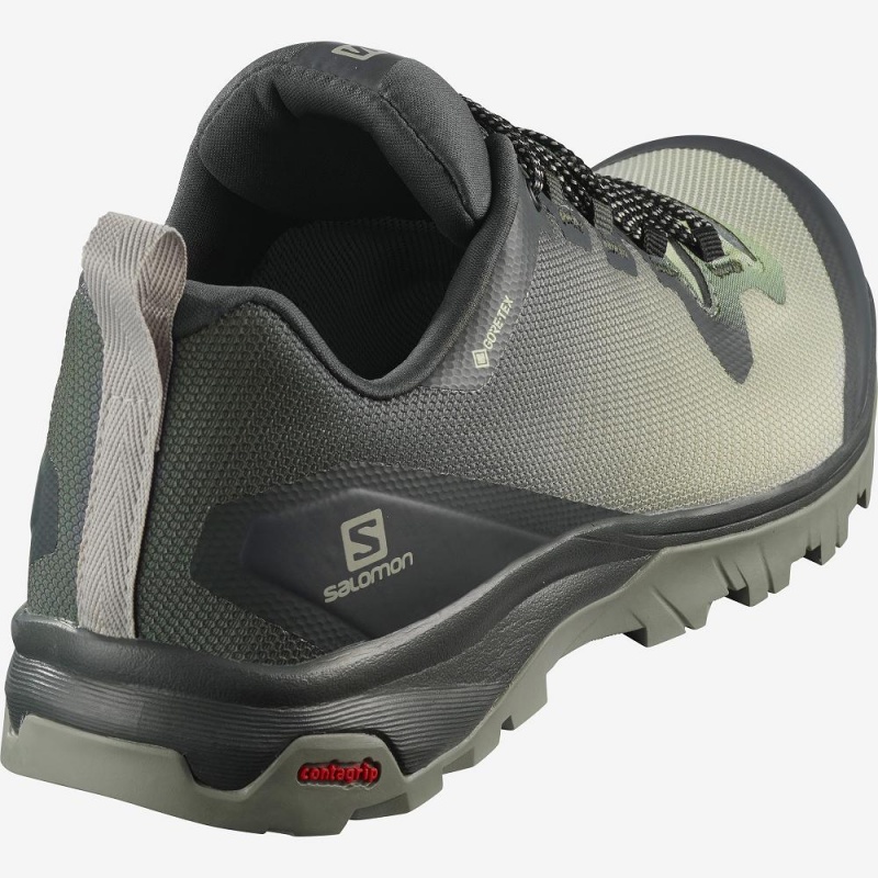 Salomon Vaya Gore-Tex Trekking Damen Grün | 36290-QPEK