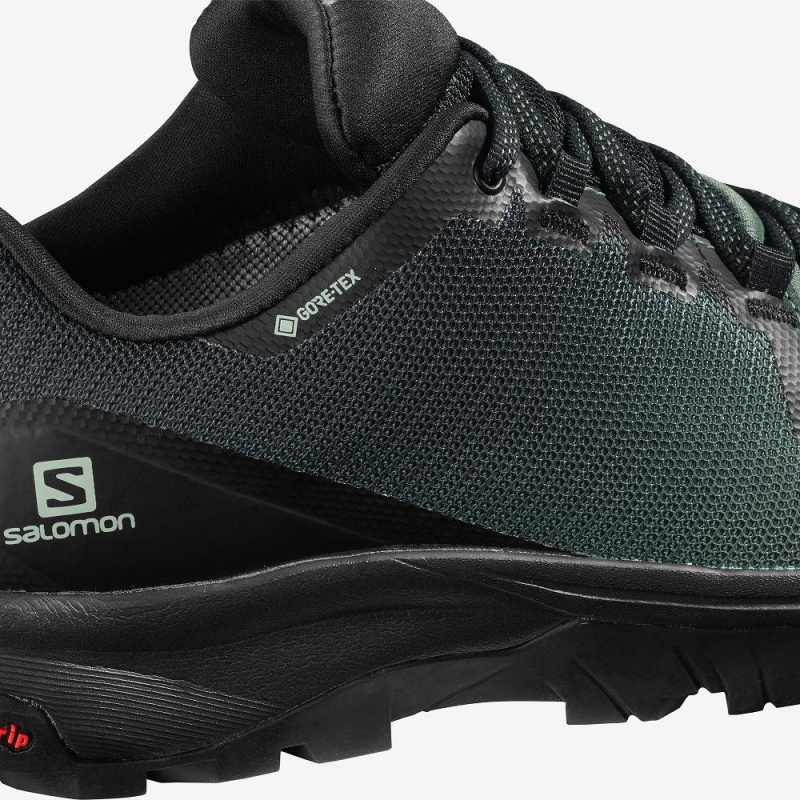 Salomon Vaya Gore-Tex Trekking Damen Schwarz | 68397-VNPA