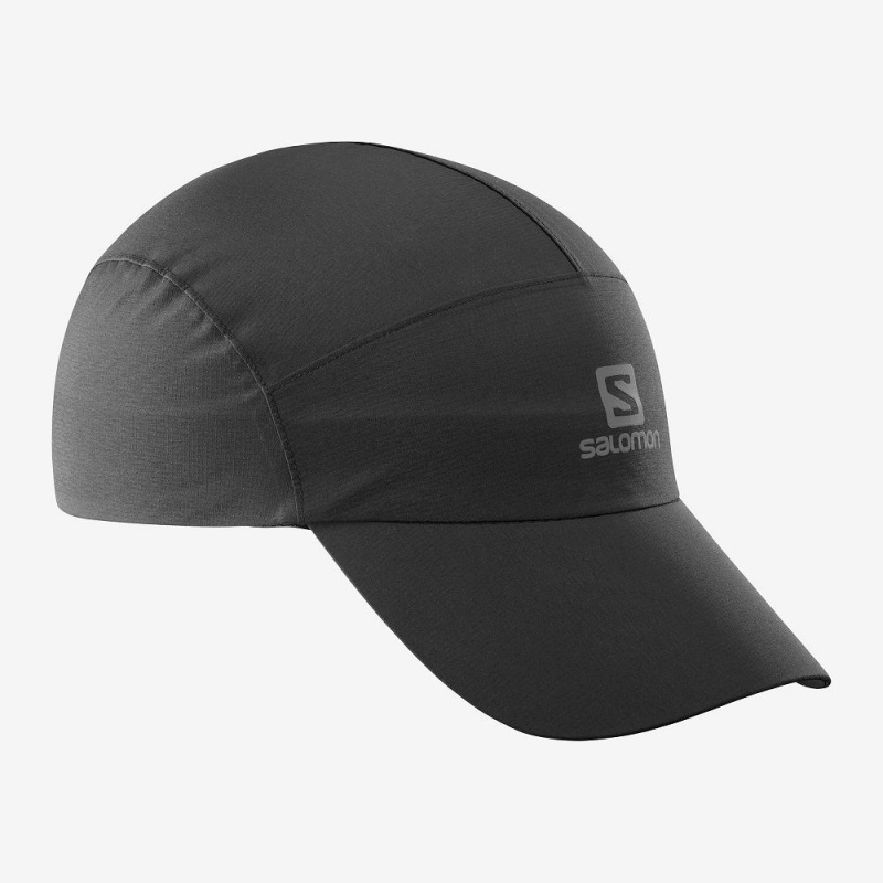 Salomon Wasserdichte Cap Kappen Herren Schwarz | 65937-DBZF